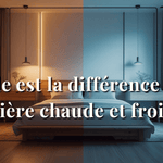 Quelle est la différence entre lumière chaude et froide ?