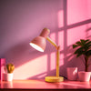 Lampe Chevet en Bois Rose