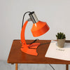 Lampe Chevet Orange en Métal