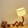 Lampe de Chevet Bonhomme Bois