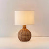 Lampe de Chevet Boule en Rotin