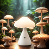 Lampe de Chevet Champignon Blanc