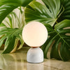 Lampe de Chevet en Marbre Blanc