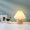Lampe de Chevet en Rotin Blanc