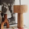 Lampe de Chevet en Rotin Naturel