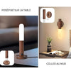 Lampe de Chevet Moderne Bois