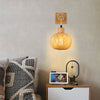 Lampe de Chevet Murale en Rotin