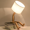 Lampe de Chevet Pied Bois