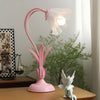 Lampe de Chevet Romantique Rose