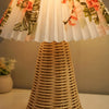 lampe de chevet fille rotin boheme