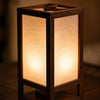 Lampe de chevet Japonaise Bois 45 cm